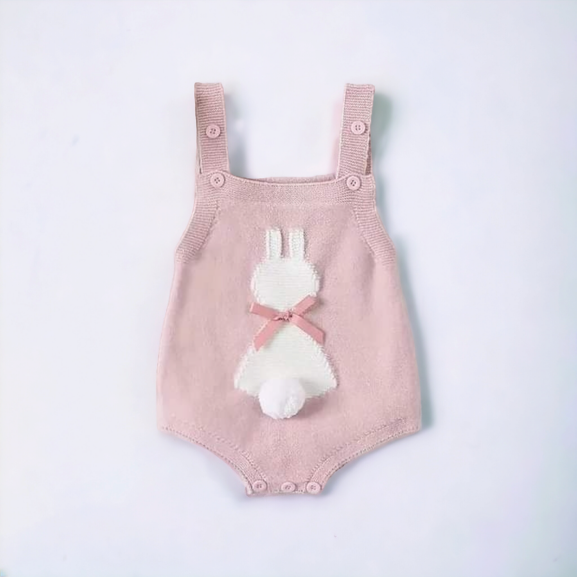 Pink Bunny Romper