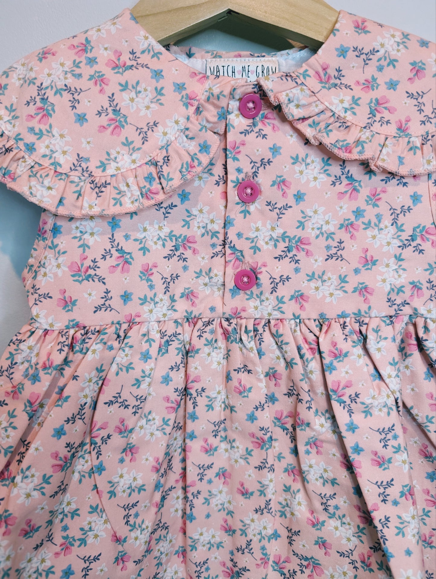 Pink Floral Dress