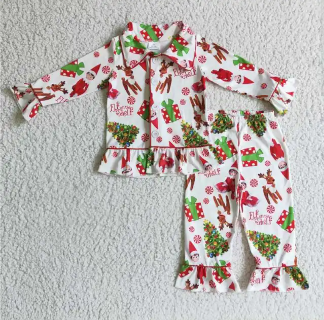 Girls Christmas Pyjamas Pre Order