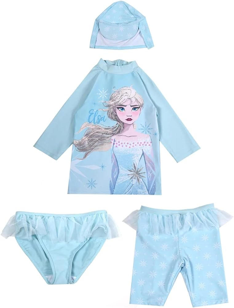 Frozen 4 Piece Swim Set