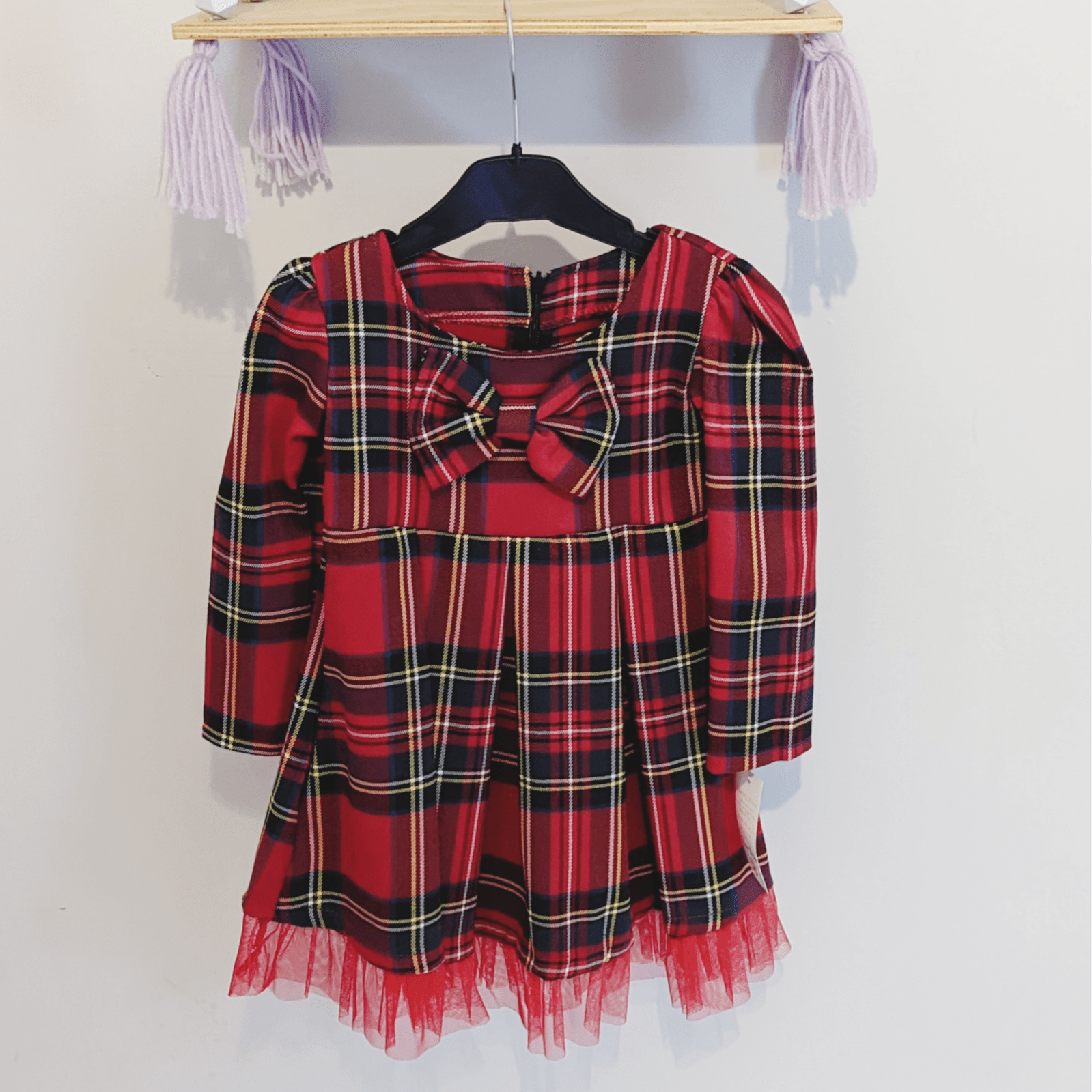 Tartan Bow Dress