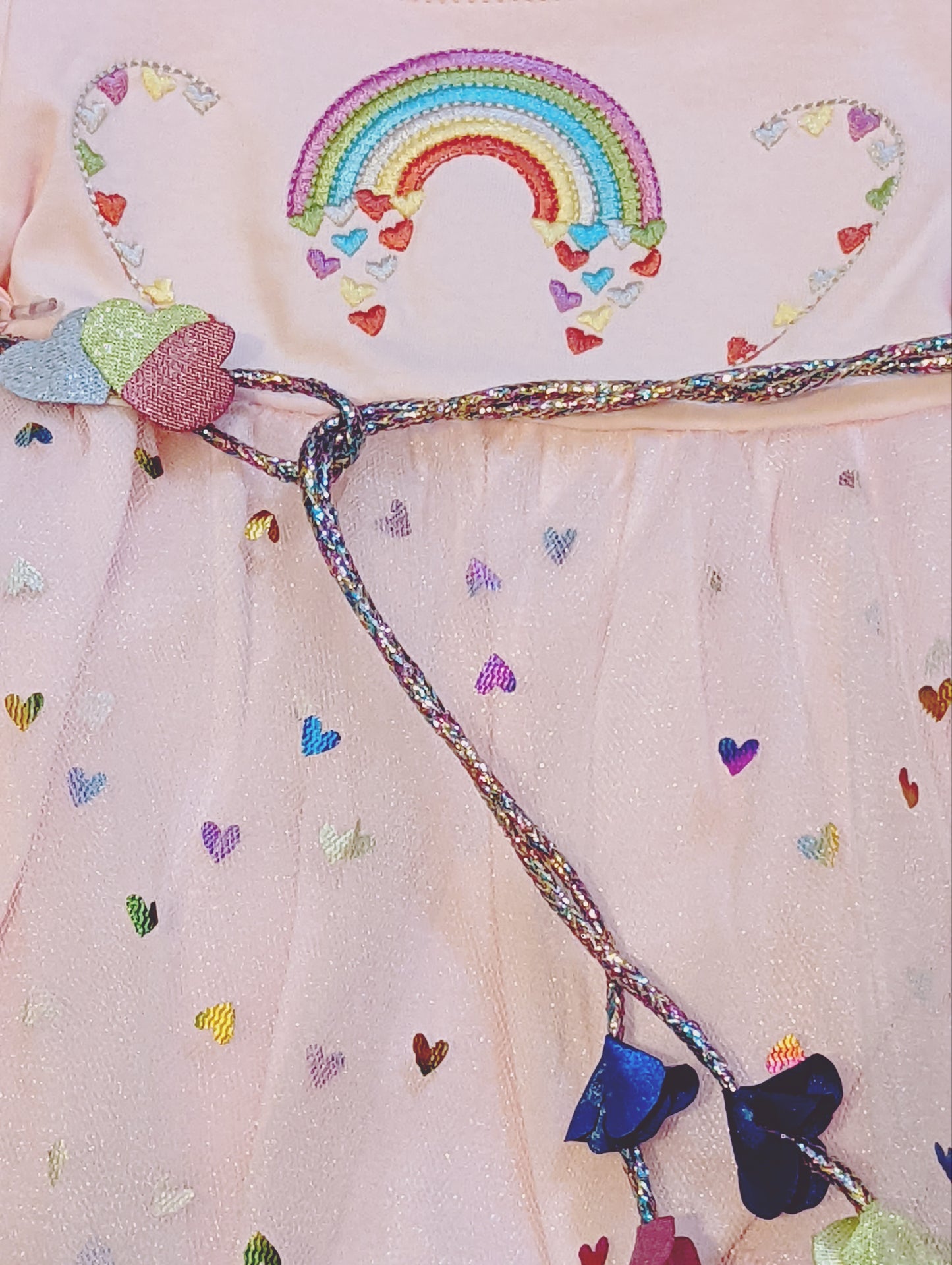 Rainbow Love Heart Dress