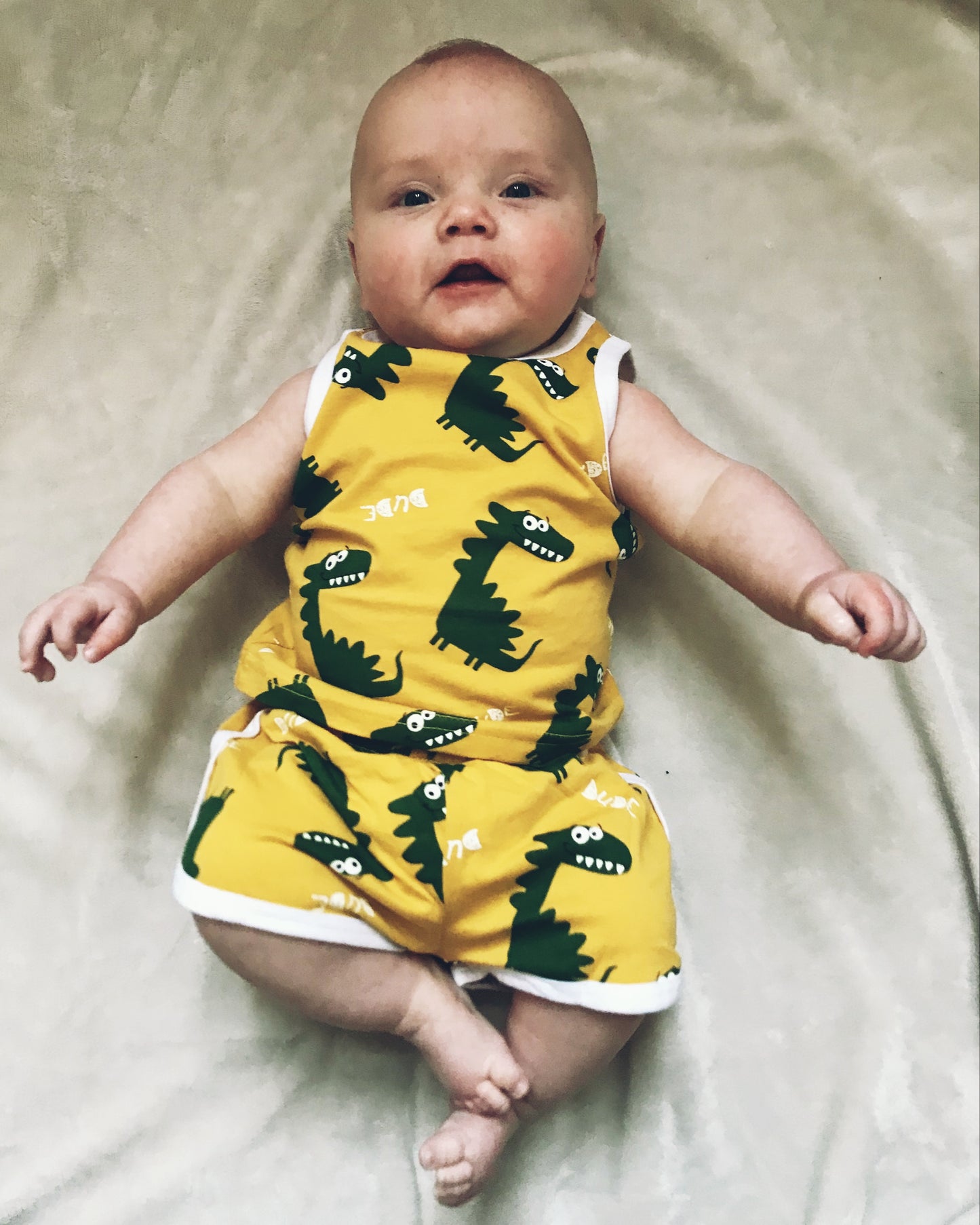 Dinosaur Shorts Set